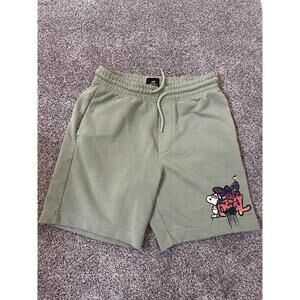 H&M Shorts- Snoopy Collab - Green